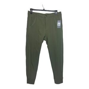 44 North womens 12 large casual jogger pants olive green gorp north rei new lulu